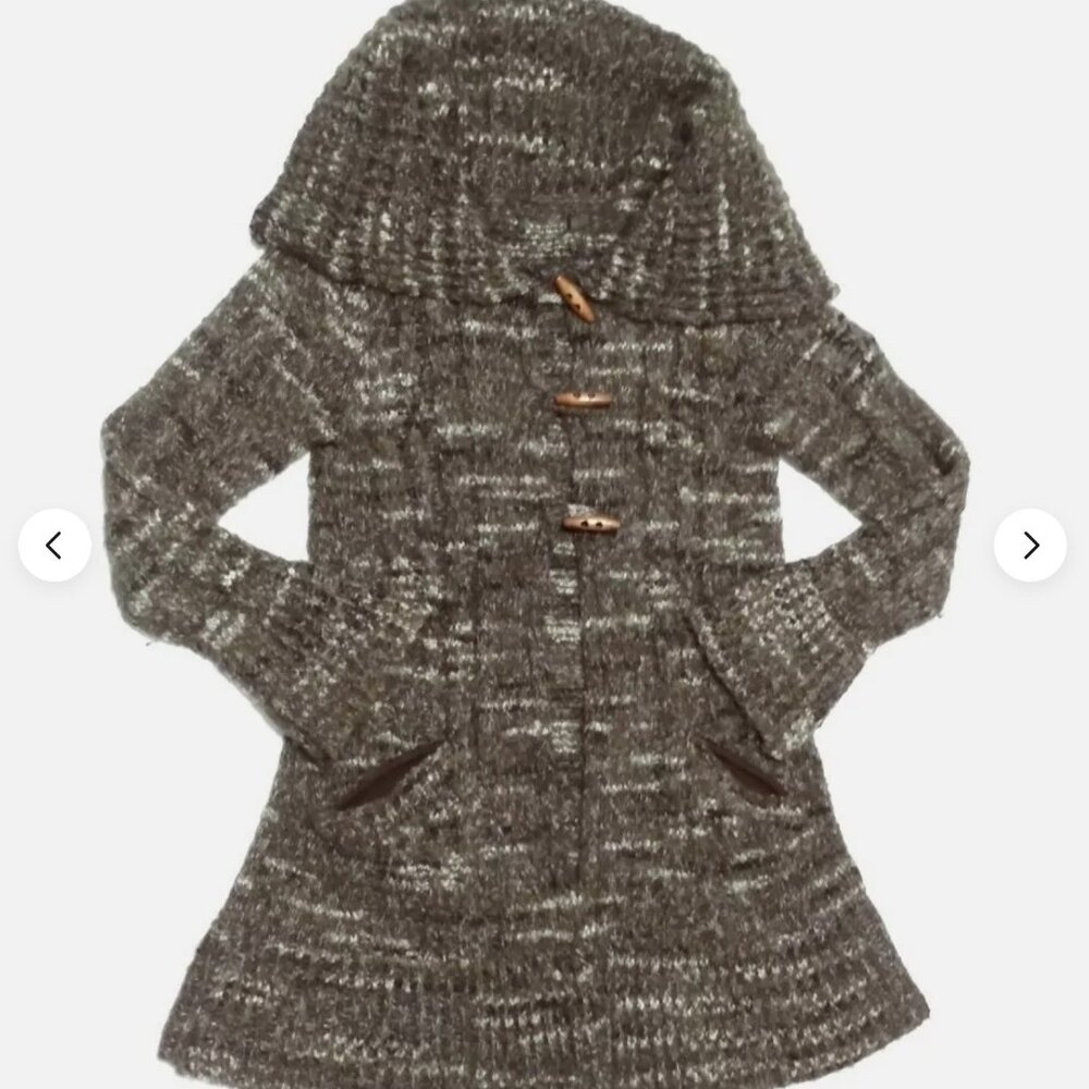 Prana Breathe Duster Cardigan Toggle Buttons Small Medium